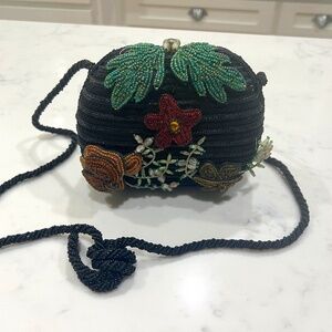 Mary Frances Beaded Shoulder and/or Crossbody Bag